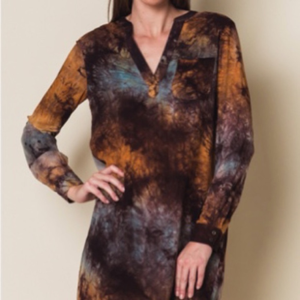 NWT Love Riche Tie-dye dress